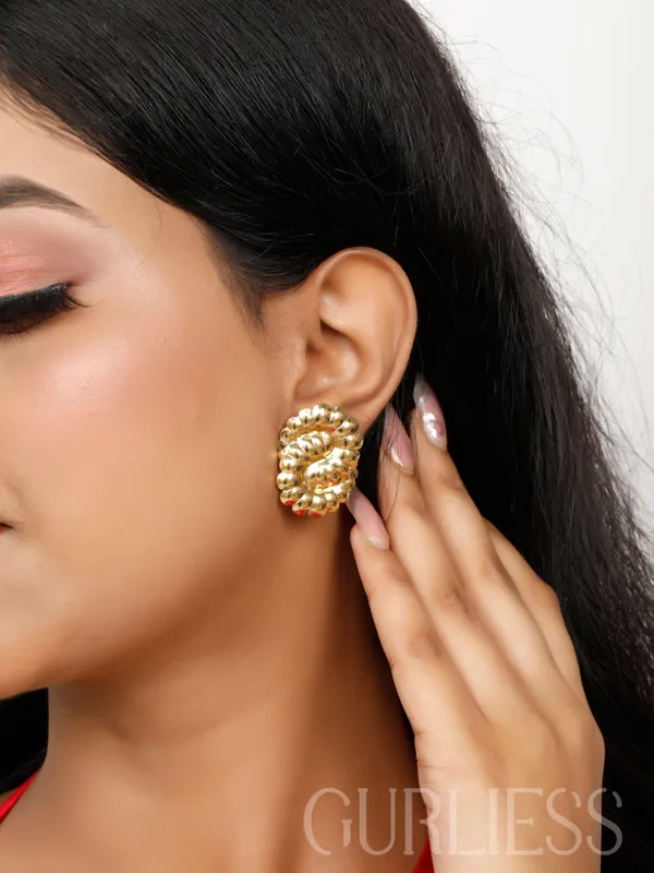 Demifine_Jewellery_Gold_Alloy_Premium_&_Elegant_Earrings_For_Women_&_Girls_(Set_Of_4)