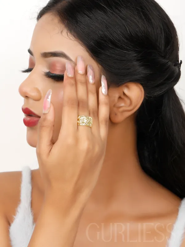 Demifine_Jewellery_Gold_&_Silver_&_Rose_Gold_Alloy_Premium_&_Elegant_Rings_For_Women_&_Girls_(Set_Of_5)