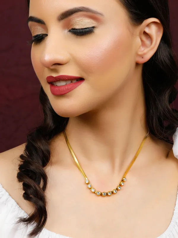 Demifine_Jewellery_Rose_Gold_&_Gold_Alloy_Premium_&_Elegant_Pendant_&_Earrings_For_Women_&_Girls_(Set_Of_3)