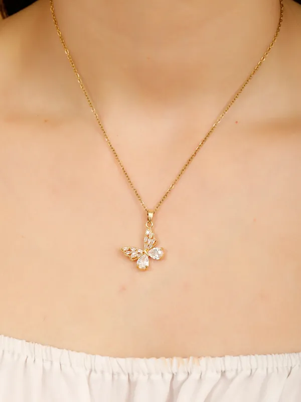 Demifine_Jewellery_Silver_&_Gold_Stainless_Steel_Premium_&_Elegant_Pendant_For_Women_&_Girls