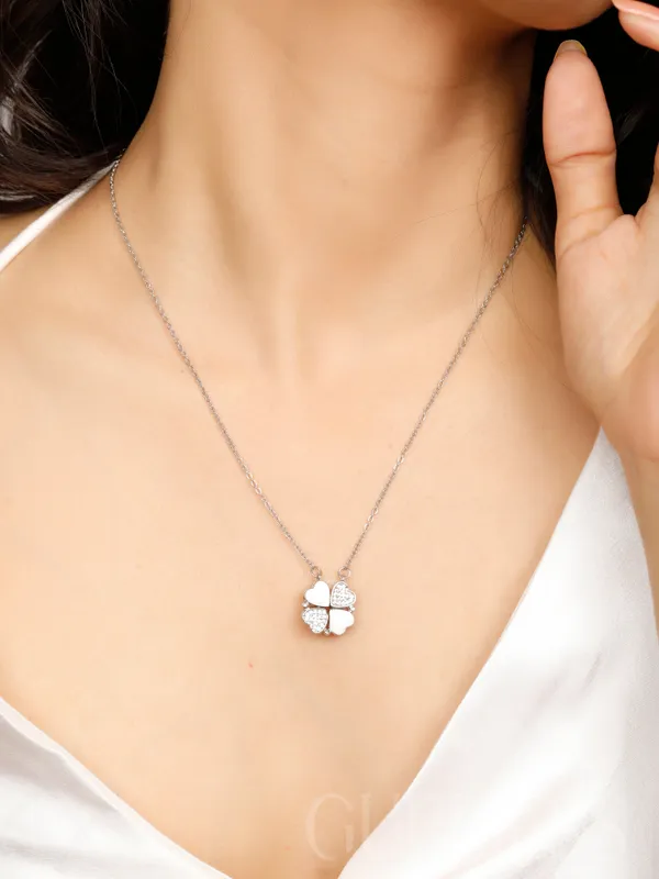 Demifine_Jewellery_Silver_&_Gold_Stainless_Steel_Premium_&_Elegant_Pendant_For_Women_&_Girls