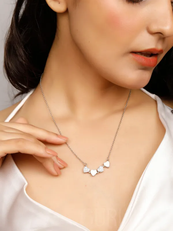 Demifine_Jewellery_Silver_&_Gold_Stainless_Steel_Premium_&_Elegant_Pendant_For_Women_&_Girls