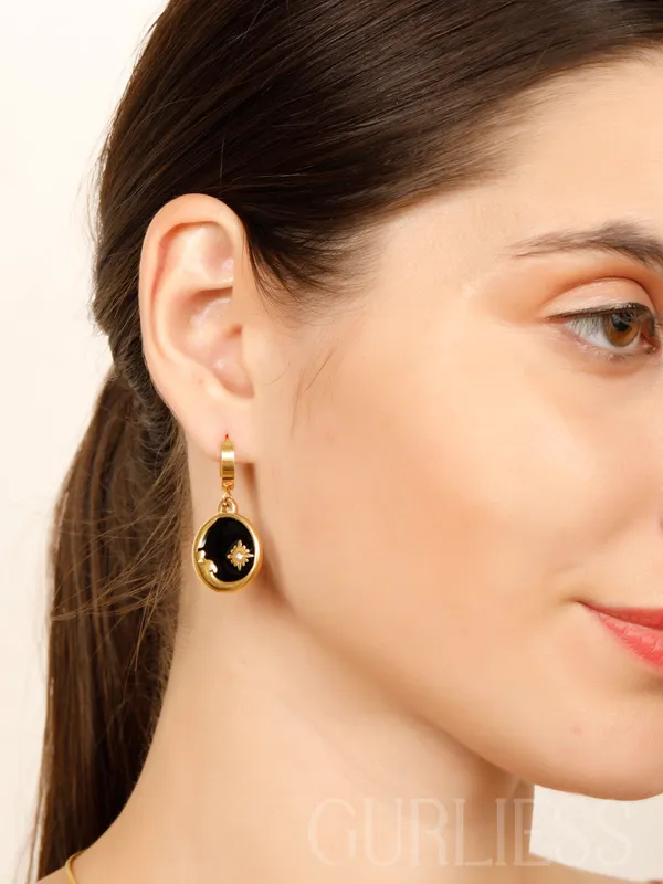 Demifine_Jewellery_Silver_&_Gold_&_Black_Stainless_Steel_Premium_&_Elegant_Pendant_&_Earrings_For_Women_&_Girls_(Set_Of_3)