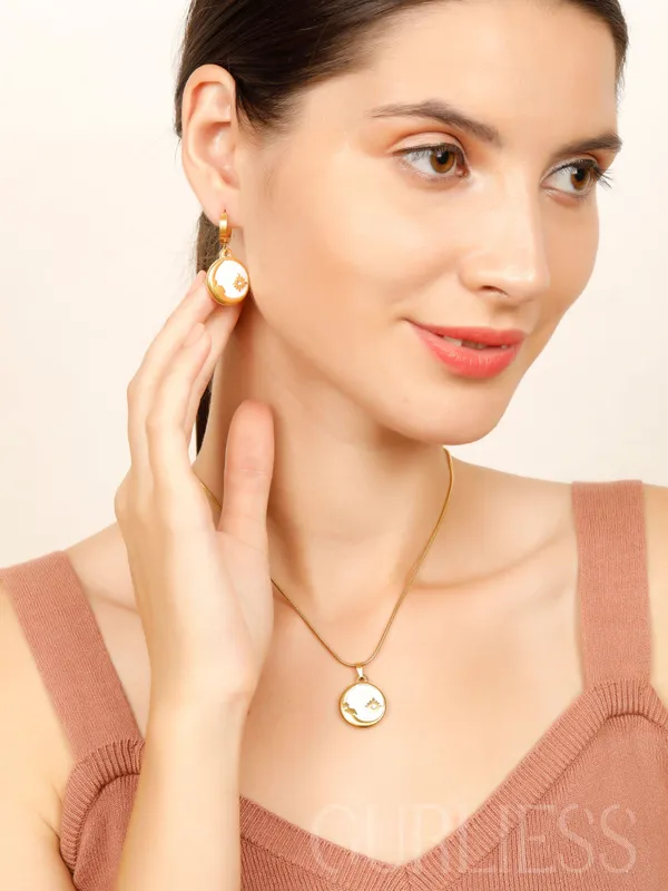 Demifine_Jewellery_Gold_&_Silver_Stainless_Steel_Premium_&_Elegant_Pendant_&_Earrings_For_Women_&_Girls_(Set_Of_3)