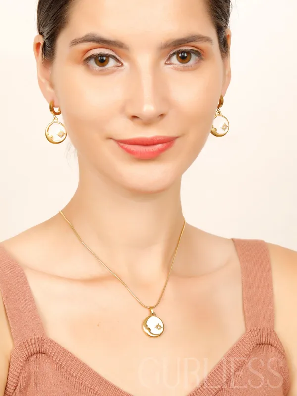 Demifine_Jewellery_Gold_&_Silver_Stainless_Steel_Premium_&_Elegant_Pendant_&_Earrings_For_Women_&_Girls_(Set_Of_3)