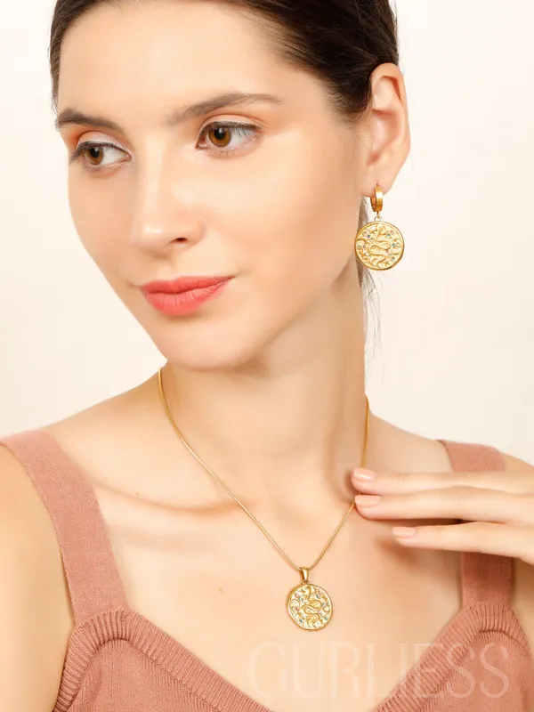 Demifine_Jewellery_Gold_Stainless_Steel_Premium_&_Elegant_Pendant_&_Earrings_For_Women_&_Girls_(Set_Of_3)