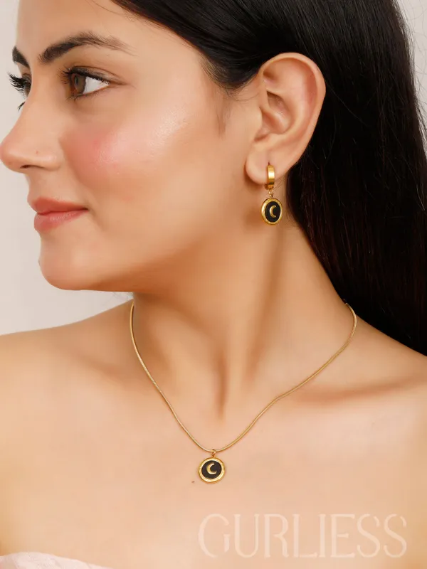 Demifine_Jewellery_Gold_&_Silver_Stainless_Steel_Premium_&_Elegant_Pendant_&_Earrings_For_Women_&_Girls_(Set_Of_3)