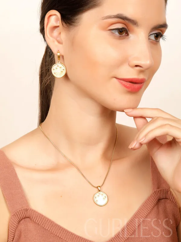 Demifine_Jewellery_Gold_&_Silver_Stainless_Steel_Premium_&_Elegant_Pendant_&_Earrings_For_Women_&_Girls_(Set_Of_3)