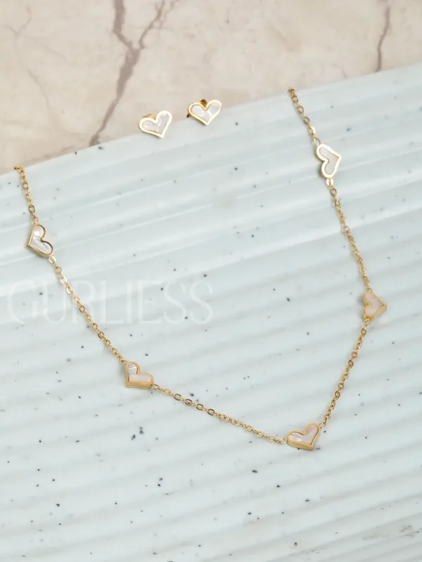 Demifine_Jewellery_Gold_&_Silver_Stainless_Steel_Premium_&_Elegant_Pendant_&_Earrings_For_Women_&_Girls_(Set_Of_3)