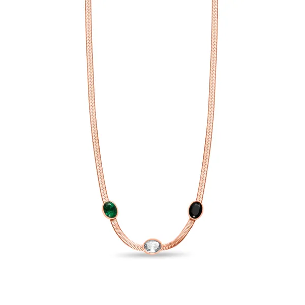 Demifine_Jewellery_Silver_&_Rose_Gold_Stainless_Steel_Premium_&_Elegant_Pendant_For_Women_&_Girls
