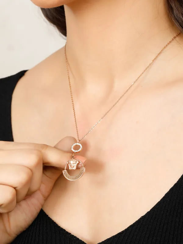 Demifine_Jewellery_Rose_Gold_Stainless_Steel_Premium_&_Elegant_Pendant_For_Women_&_Girls