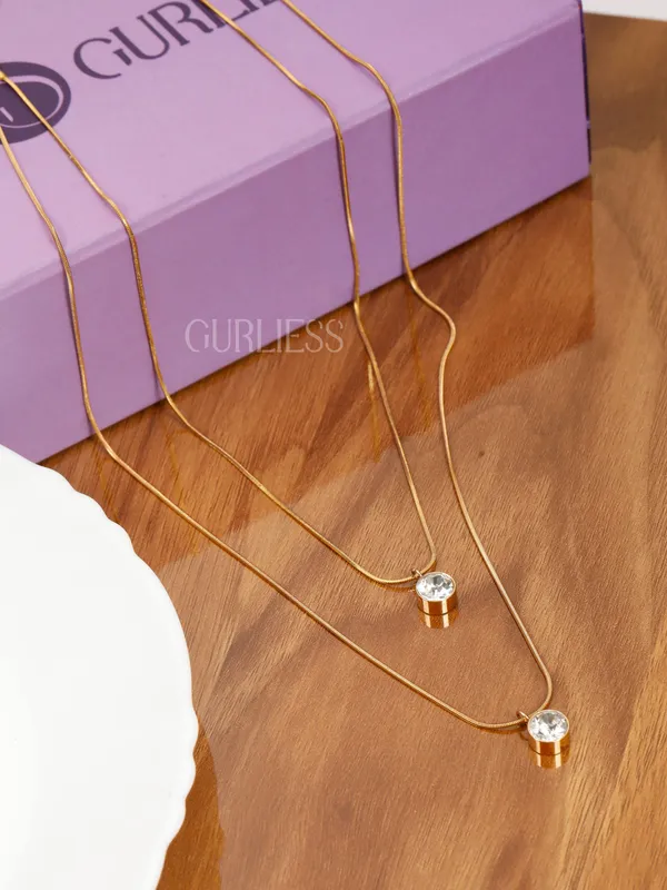 Demifine_Jewellery_Silver_&_Gold_Stainless_Steel_Premium_&_Elegant_Pendant_For_Women_&_Girls