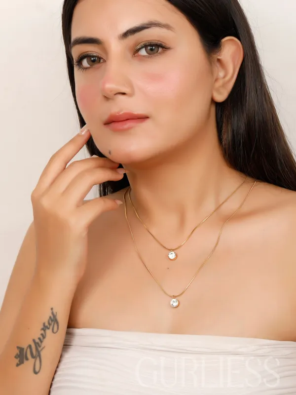 Demifine_Jewellery_Silver_&_Gold_Stainless_Steel_Premium_&_Elegant_Pendant_For_Women_&_Girls