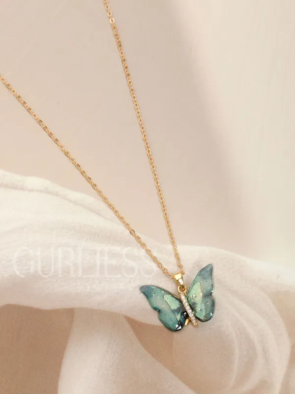 Demifine_Jewellery_Blue_&_Gold_Stainless_Steel_Premium_&_Elegant_Pendant_For_Women_&_Girls