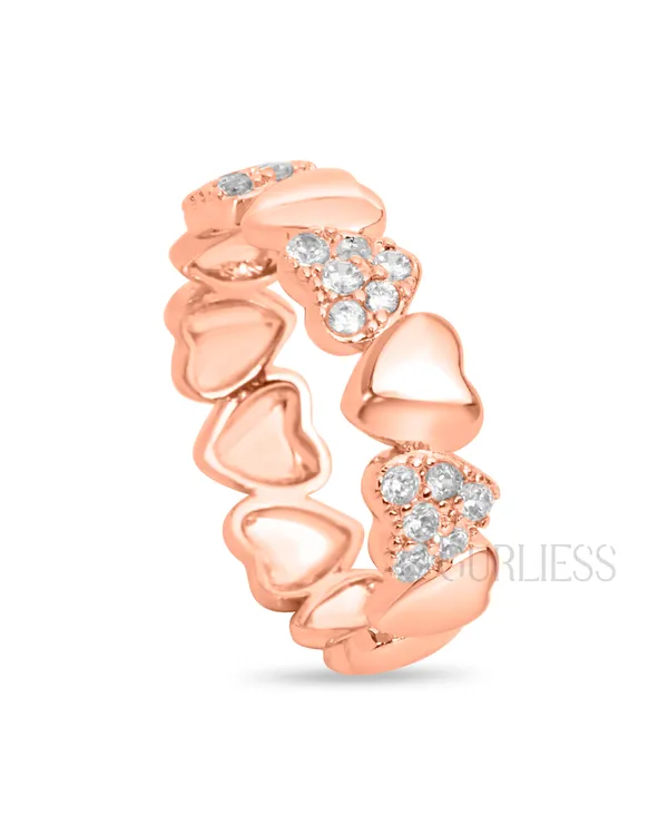 Demifine_Jewellery_Rose_Gold_&_Silver_Stainless_Steel_Premium_&_Elegant_Rings_For_Women_&_Girls