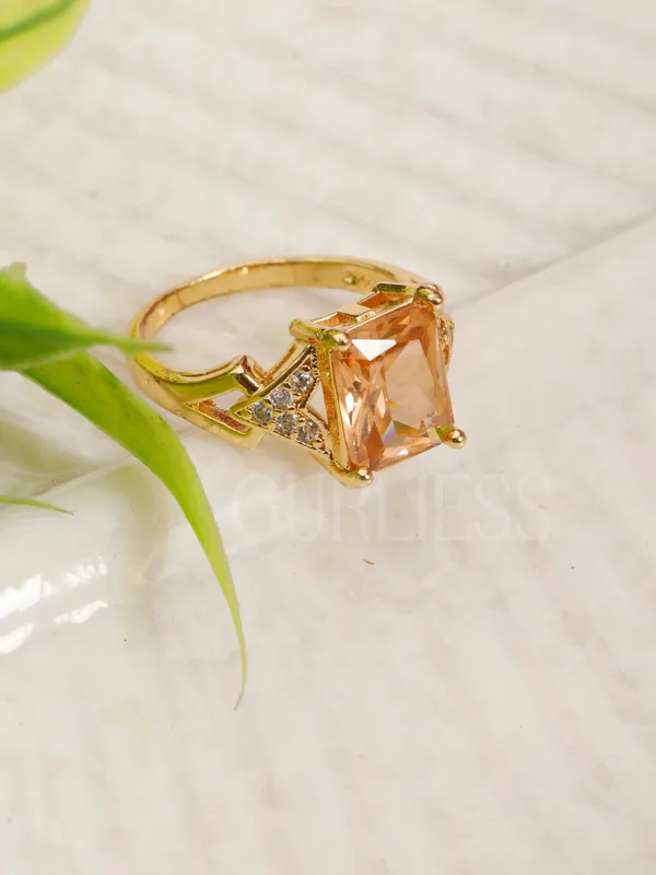 Demifine_Jewellery_Pink_&_Gold_Stainless_Steel_Premium_&_Elegant_Rings_For_Women_&_Girls