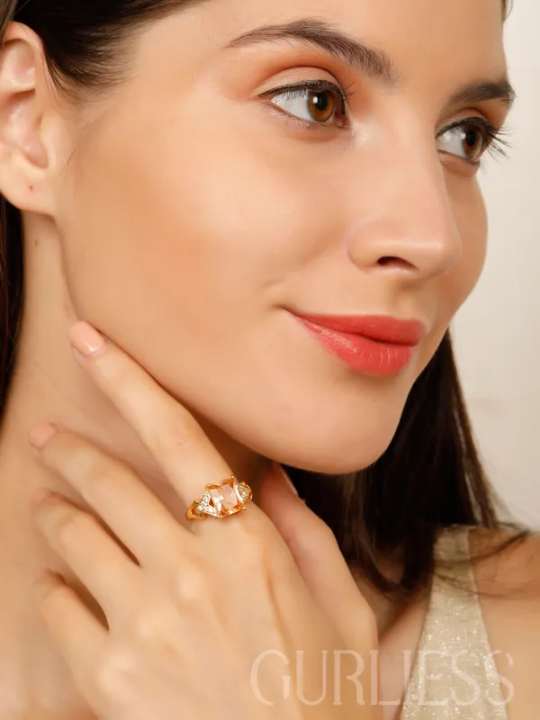 Demifine_Jewellery_Pink_&_Gold_Stainless_Steel_Premium_&_Elegant_Rings_For_Women_&_Girls