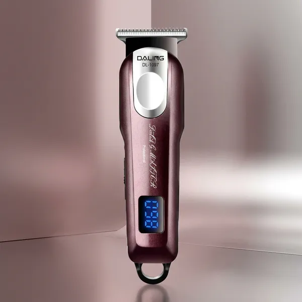 FESTIVE_BLESSINGS_DALING_DL-1097_PROFESSIONAL_RECHARGABLE_CLIPPER_LCD_DISPLAY_Trimmer_60_min_Runtime_6_Length_Settings_(Multicolor)