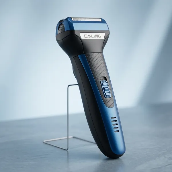 FESTIVE_BLESSINGS_DALING_DL-9015_Professional_Rechargeable_Hair_Shaver_Trimmer_60_min_Runtime_2_Length_Settings_(Blue,_Black)