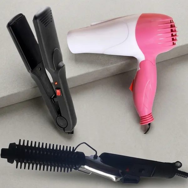 FESTIVE_BLESSINGS_Curler_Personal_Care_Appliance_Combo_(Hair_Straightener,_Hair_Curler,_Hair_Dryer)