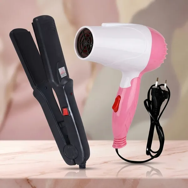 Festive_Blessings_Combo_of_2_(_Straightener_+_Dryer_)_Personal_Care_Appliance_Combo_(Hair_Dryer,_Hair_Straightener)