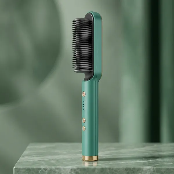 Festive_Blessings_Hair_Straightener_Brush_for_Girls_Shine_Smooth_Hair_Hair_Straightener_Brush_(Green)