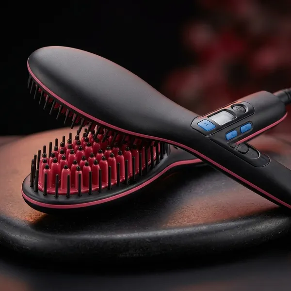 Festive_Blessings_Straightener_Brush_Comb_for_Girls_Shine_Smooth_Hair_Hair_Straightener_Brush_(Red,_Black)