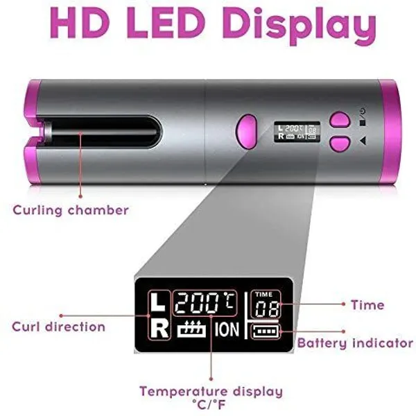Festive_Blessings_Cordless_Rechargeable_Ceramic_Barrel_Fast_Heat_6_Temperature_Settings_Hair_Curler_(Black,_Pink)