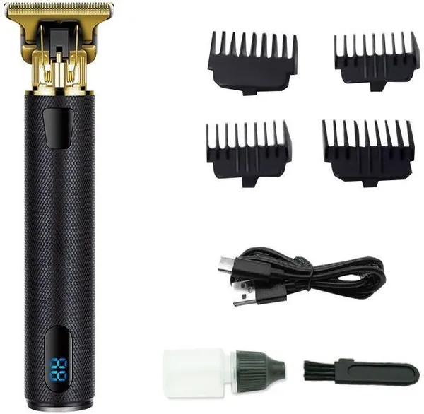 FESTIVE_BLESSINGS_DALING_DL-15_Profesional_Rechargeable_Hair_Clippers_for_Men_T-Blade_Hair_Trimmer_Trimmer_60_min_Runtime_5_Length_Settings_(Multicolor)