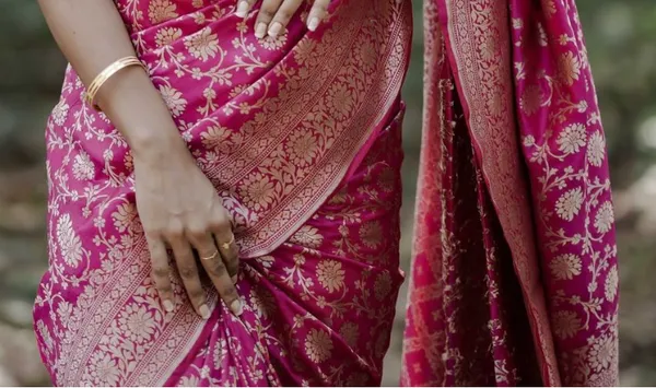 Pink_Silk_Jacquard_Saree_For_Women