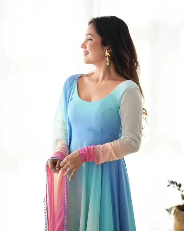 Multicolor_Dreamy_Pastel_Ombre_3_Piece_Kurti_Set_with_Dupatta_For_Women