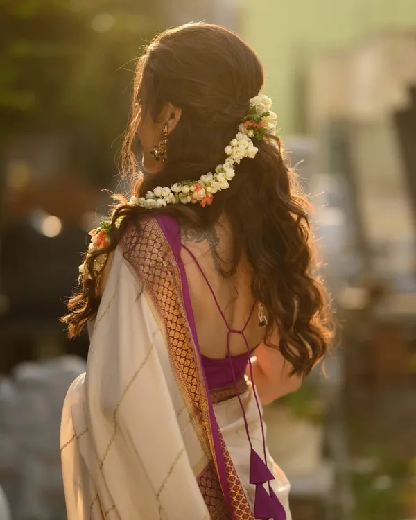 White_Silk_Jacquard_Saree_For_Women