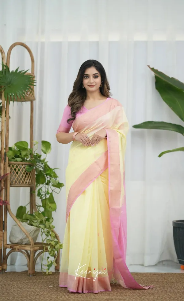 Yellow_Silk_Jacquard_Saree_For_Women