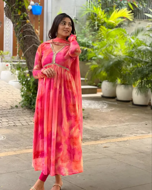 Pink_&_Peach_Tie-Dye_Anarkali_3_Piece_Kurti_Set_with_Dupatta_For_Women