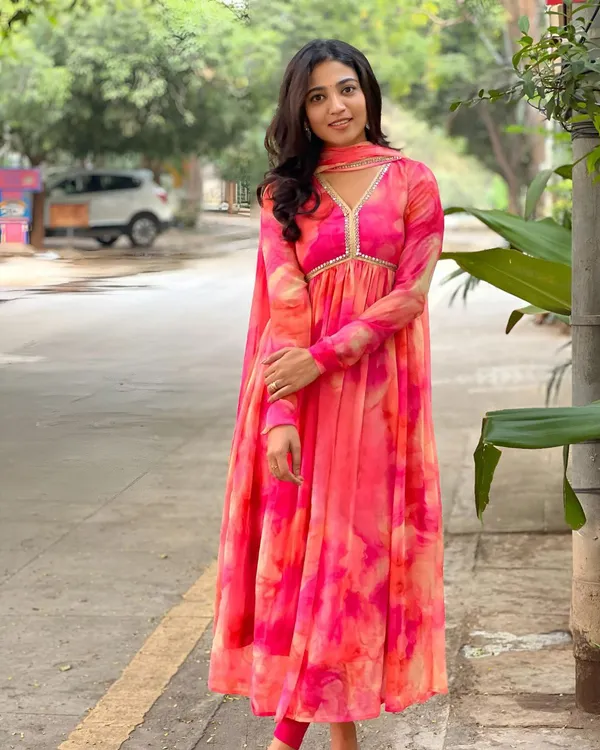 Pink_&_Peach_Tie-Dye_Anarkali_3_Piece_Kurti_Set_with_Dupatta_For_Women