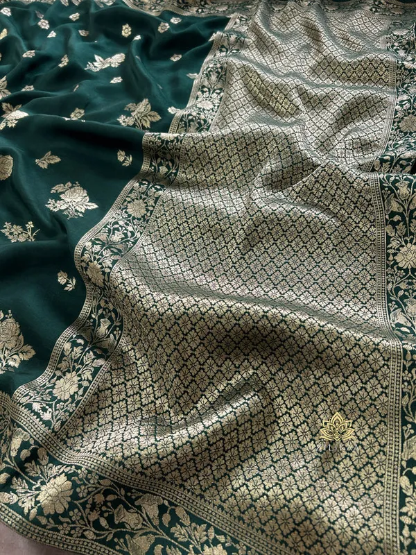 Green_Silk_Jacquard_Saree_For_Women