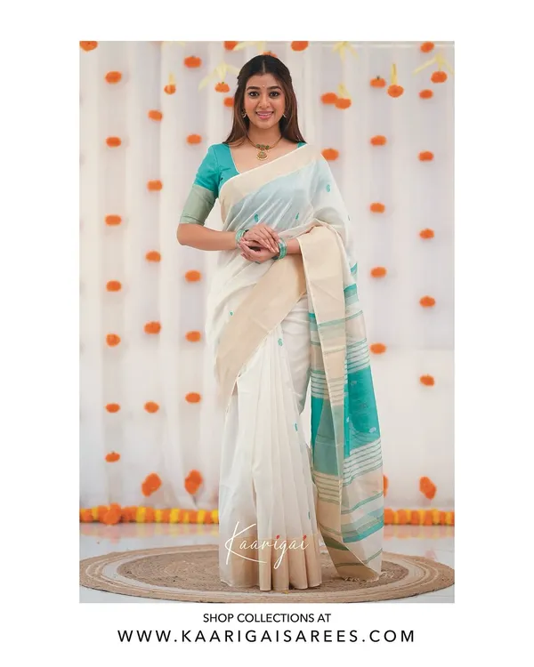 Rama_Silk_Jacquard_Saree_For_Women