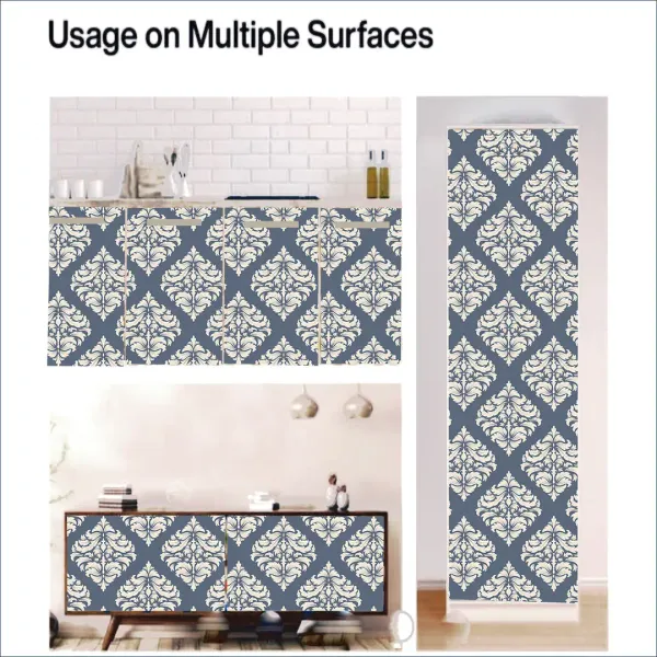 Grey_Waterproof_Self_adhesive_vinyl_sticker_wallpaper_for_walls_and_other_home decorations.
