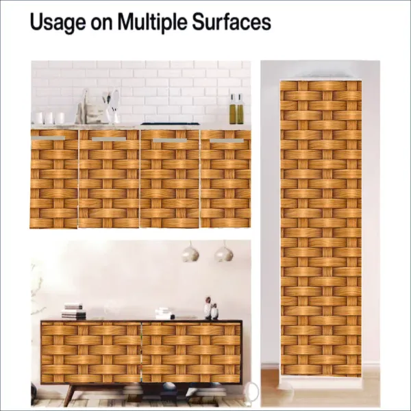 Brown_Waterproof_Self_adhesive_vinyl_sticker_wallpaper_for_walls_and_other_home decorations.