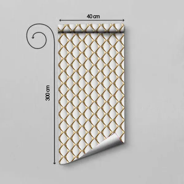 Gold_Waterproof_Self_adhesive_vinyl_sticker_wallpaper_for_walls_and_other_home decorations.