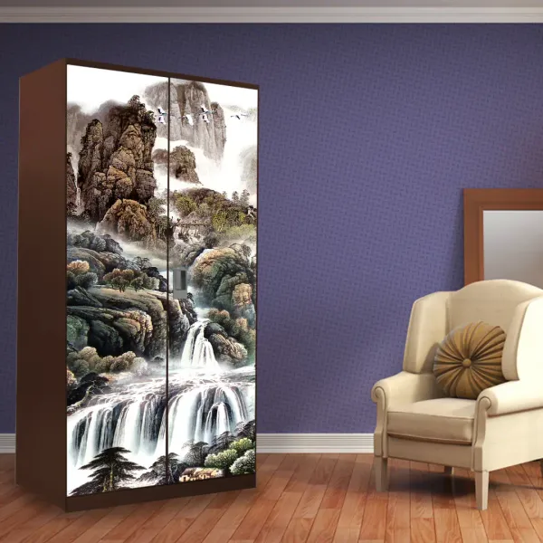 Nature_Design_Self_adhesive_vinyl_sticker_for_almirah_renovation and decoration