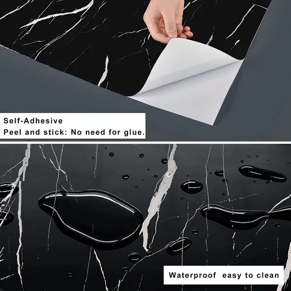 Black_Waterproof_Self_adhesive_vinyl_sticker_wallpaper_for_walls_and_other_home decorations.