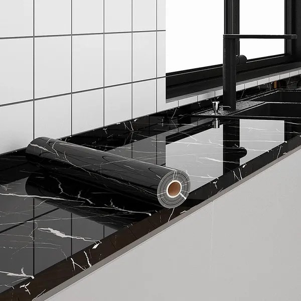 Black_Waterproof_Self_adhesive_vinyl_sticker_wallpaper_for_walls_and_other_home decorations.