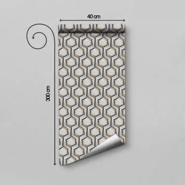 Beige_Waterproof_Self_adhesive_vinyl_sticker_wallpaper_for_walls_and_other_home decorations.