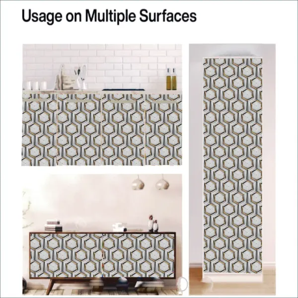 Beige_Waterproof_Self_adhesive_vinyl_sticker_wallpaper_for_walls_and_other_home decorations.