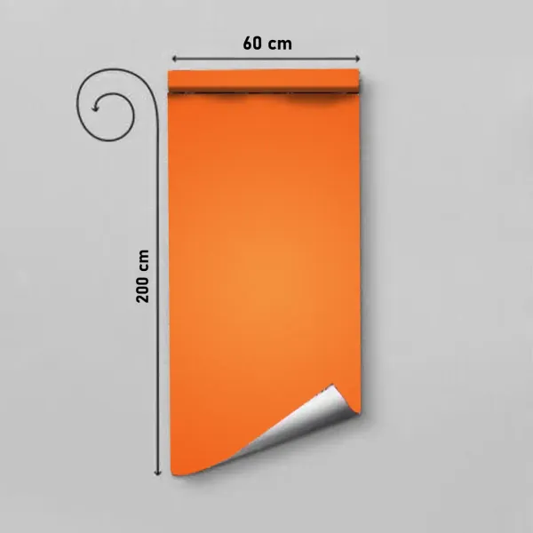 Orange_Attractive_Vinyl_Stickers_For_Wall_Decor