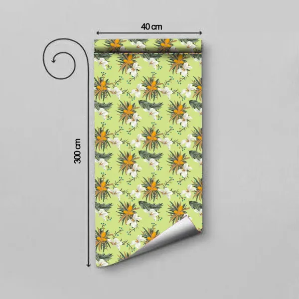 Green_Waterproof_Self_adhesive_vinyl_sticker_wallpaper_for_walls_and_other_home decorations