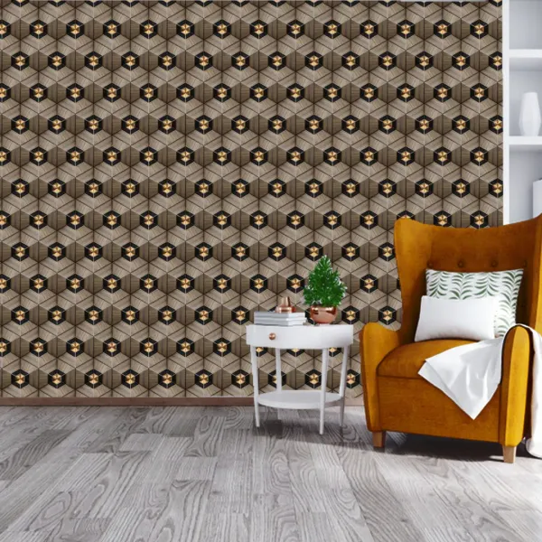 Brown_Waterproof_Self_adhesive_vinyl_sticker_wallpaper_for_walls_and_other_home decorations.