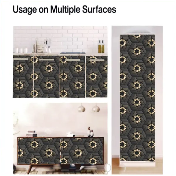 Brown_Waterproof_Self_adhesive_vinyl_sticker_wallpaper_for_walls_and_other_home decorations.