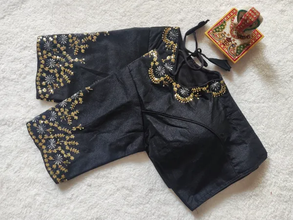 Stitched_Black_Phantom_Silk_Blouse_with_Thread_and_Sequin_Embroidery